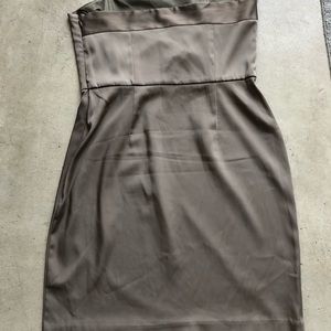 Banana Republic Dresses - Strapless Dress Green/Silver sheen. Banana Republic Dresses - Strapless Dress Green/Silver sheen.